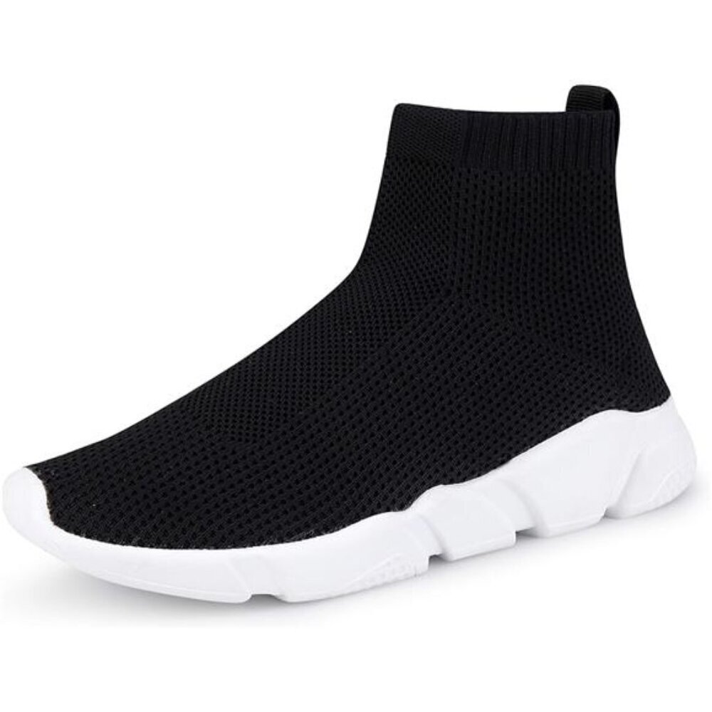 Slip-On Athletic Sneakers Women Walking Shoes Breathable Mesh